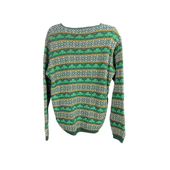 Vintage Binghamton Knitting Company, Inc. Women's St. Patrick’s Day Sweater M - Picture 2 of 4